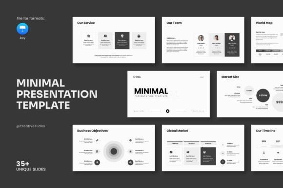 Best Minimal Keynote Template: Streamlining Your Presentation Workflow