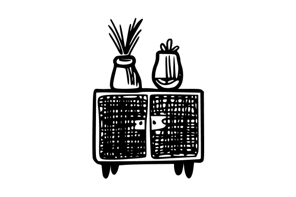 Cabinet Hand Drawing: A Versatile Illustration Set for Modern Design