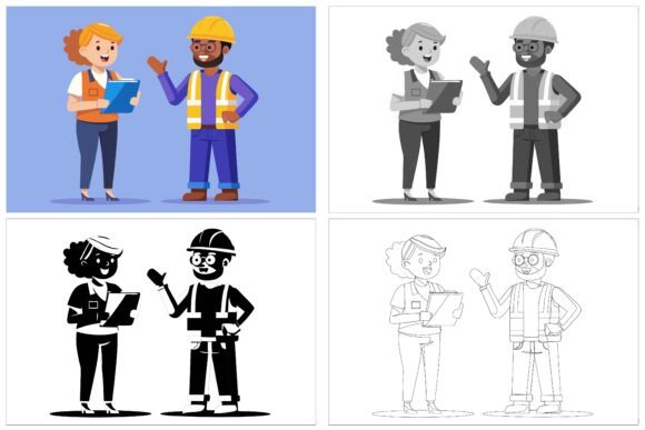 Company Construction and Building: Bringing Your Projects to Life with AI EPS Illustration Sets