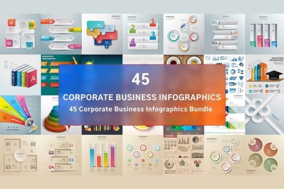 Corporate Business Infographics Bundle: Transform Your Data into Clear, Compelling Visuals
