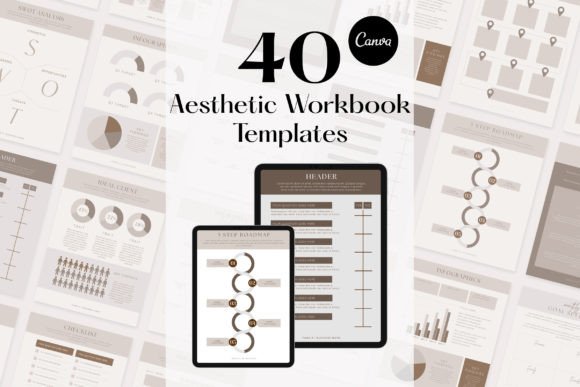 Customizable Workbook Canva Templates for Streamlined Branding