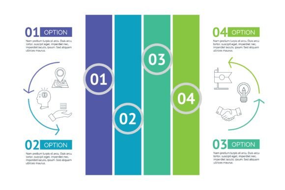 Four Bars Process Chart Slide Template: A Practical Tool for Clearer Business Communication