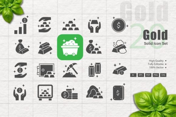 Gold Solid Icons: Why Premium Simplicity Wins in Modern Design