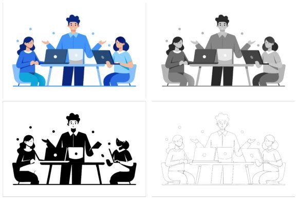 How Business Meeting Illustrations Transform Teamwork and Office Communication