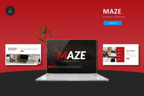 Maze - Keynote Template