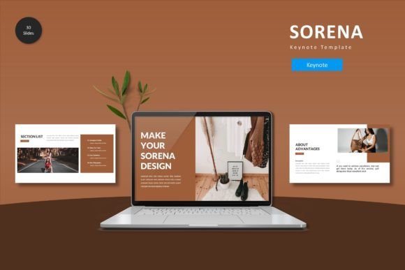 Sorena Keynote Template for Polished Presentation Design and Workflow Flexibility