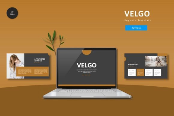 Velgo Keynote Template: Polished Presentations Made Easy